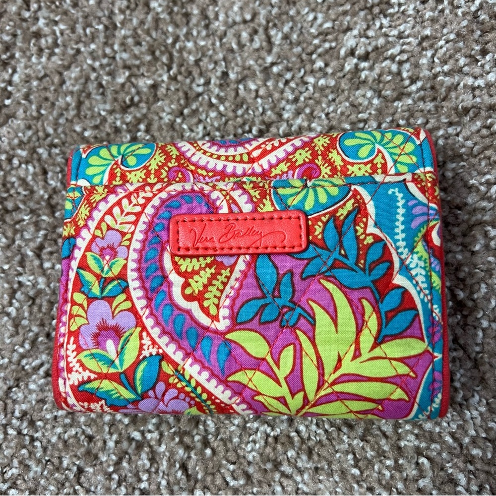 Vera Bradley Colorful Paisley Wallet